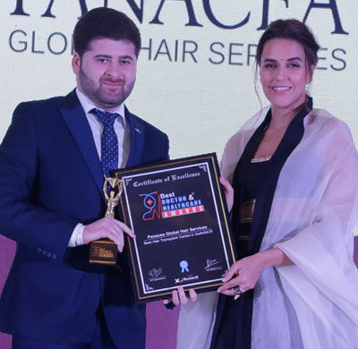 AWARDS 2018 - for Best Hair Transplant Clinic